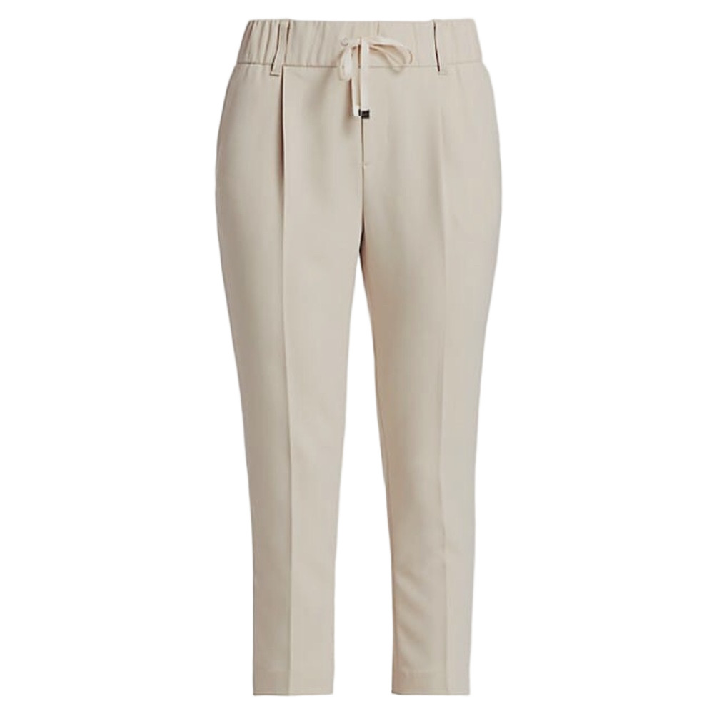 ATM Anthony Thomas Melillo Twill Drawstring Crop Pants Faded Khaki - Picture 8 of 8
